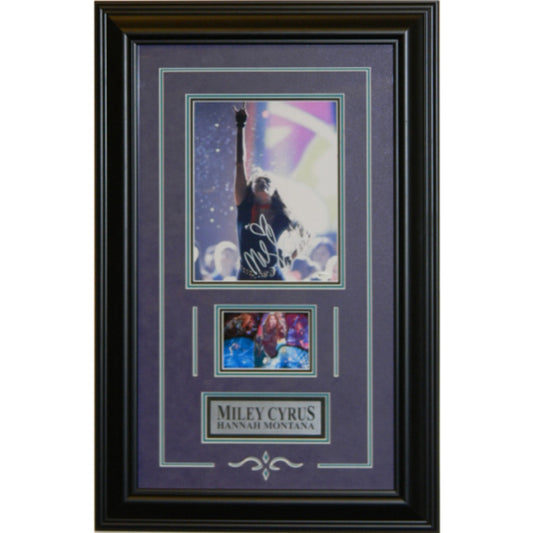 Miley Cyrus Autographed 8x10 Framed
