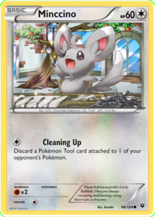 XY Fates Collide 086  Minccino