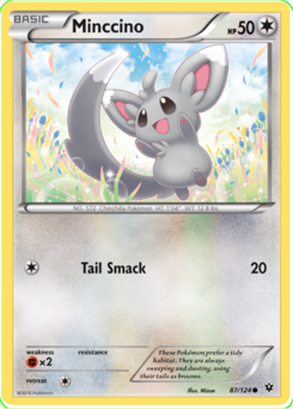 XY Fates Collide 087  Minccino