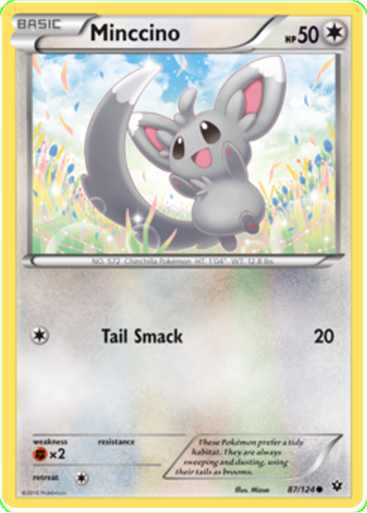 XY Fates Collide 087  Minccino
