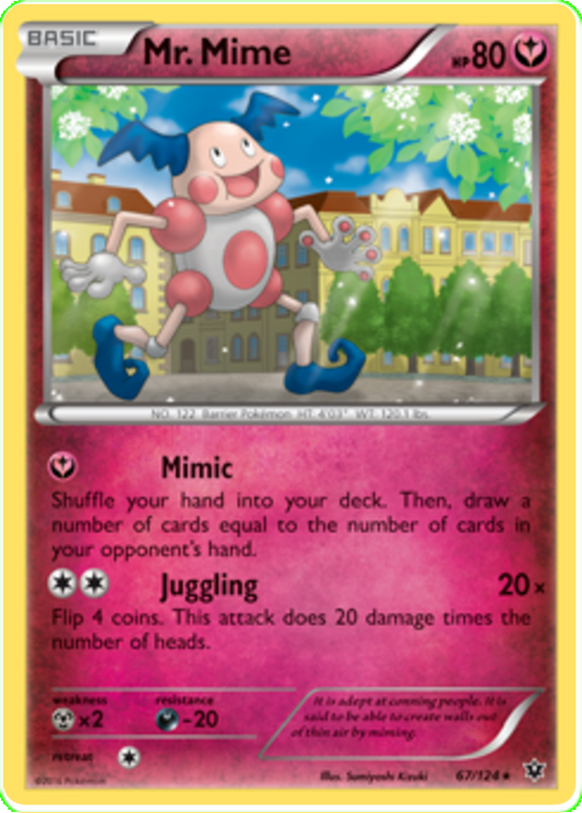XY Fates Collide 067  Mr. Mime