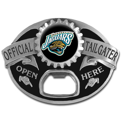 Jacksonville Jaguars Tailgater Belt Buckle Bottle Opener