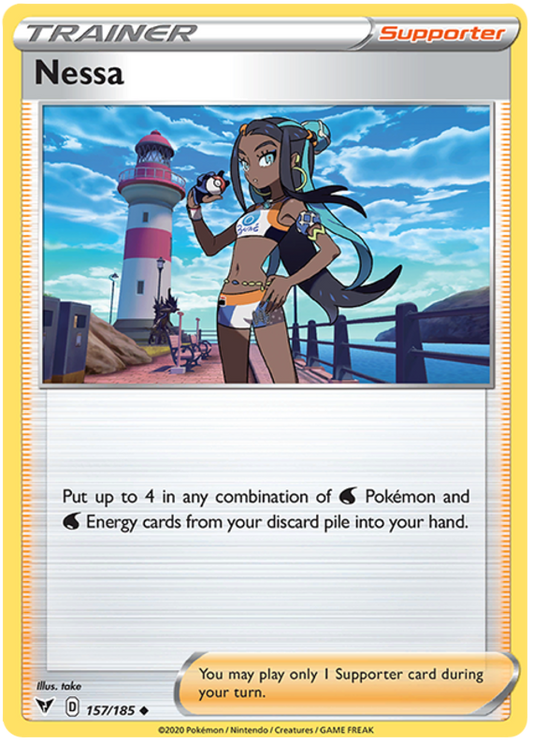 Sword and Shield Vivid Voltage 157  Nessa
