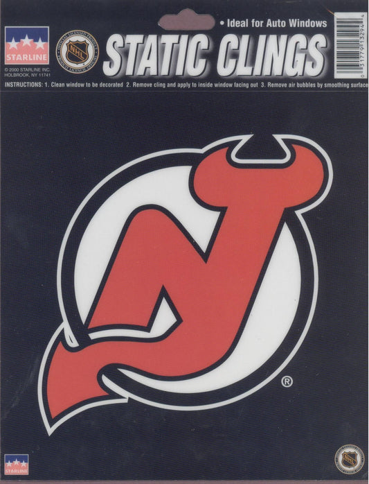 New Jerseys Devils Window Clings