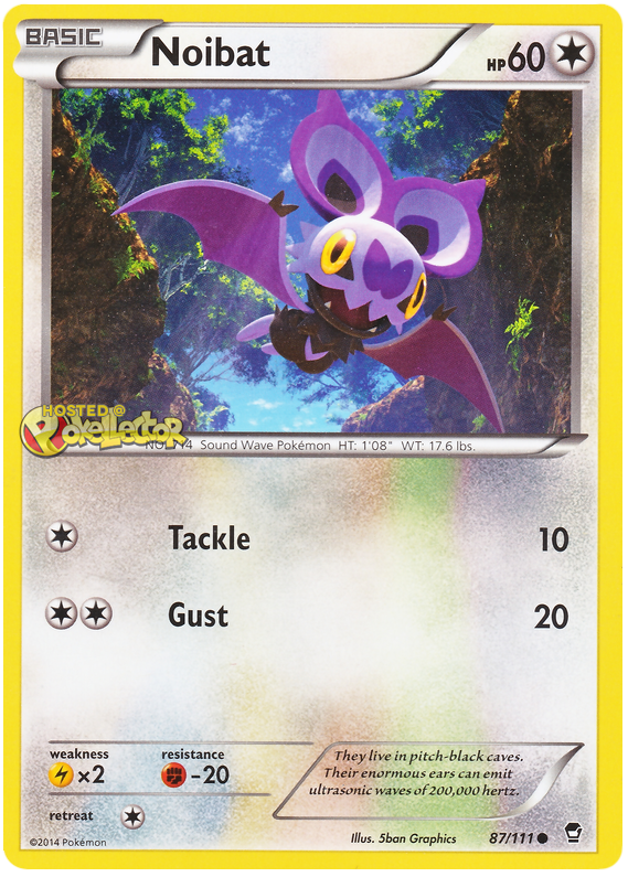 XY Furious Fists 087  Noibat