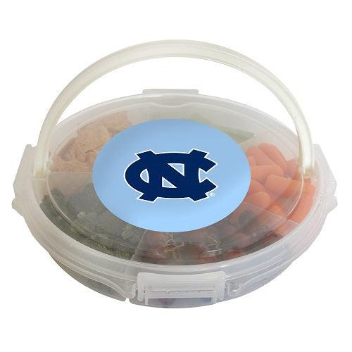 North Carolina Tar Heels Food Caddy with Lid