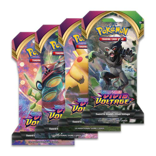 Pokémon TCG Sword & Shield Vivid Voltage Booster Pack