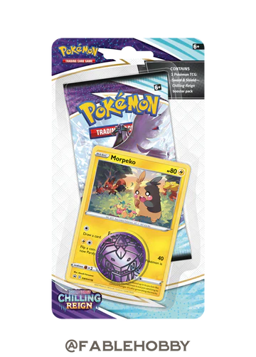 Pokémon TCG Chilling Reign Morpeko Checklane Blister Pack