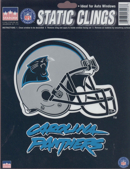 Carolina Panthers Window Cling