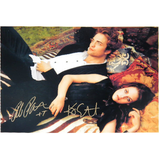 Twillight Robert Pattison & Kristen Stewart Signed Autographed 8x10 - walk-of-famesports