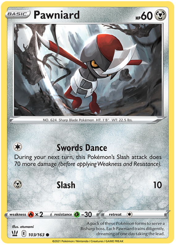 Sword and Shield Battle Styles 103  Pawniard