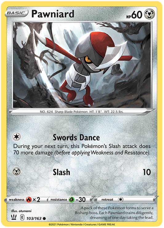 Sword and Shield Battle Styles 103  Pawniard