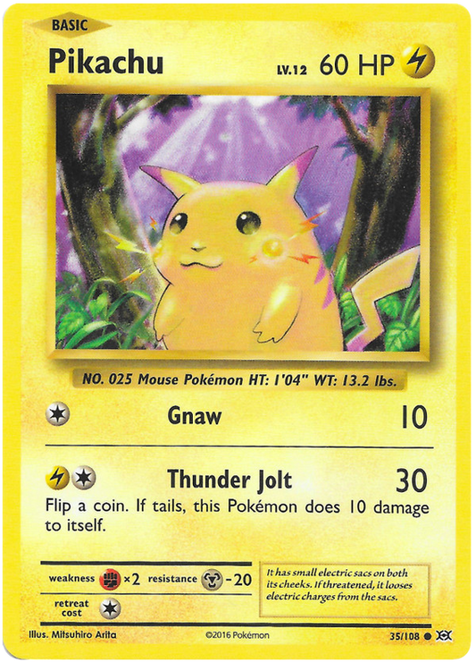 XY Evolutions 035  Pikachu