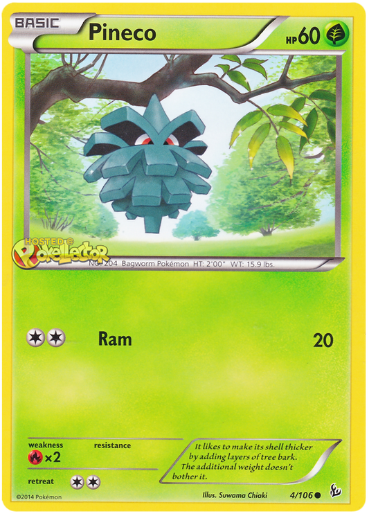 XY XY Flashfire 004  Pineco