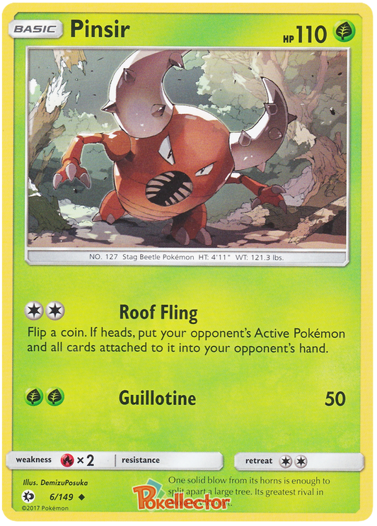 Sun and Moon Sun & Moon 006  Pinsir