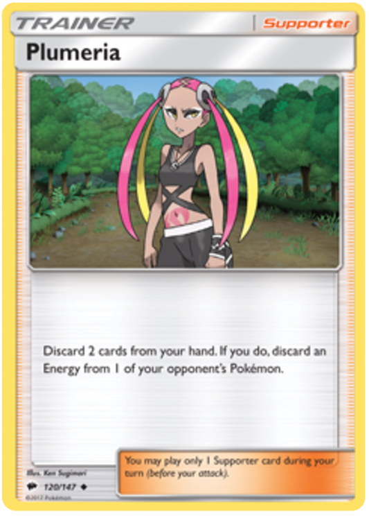 Sun and Moon Burning Shadows 120  Plumeria
