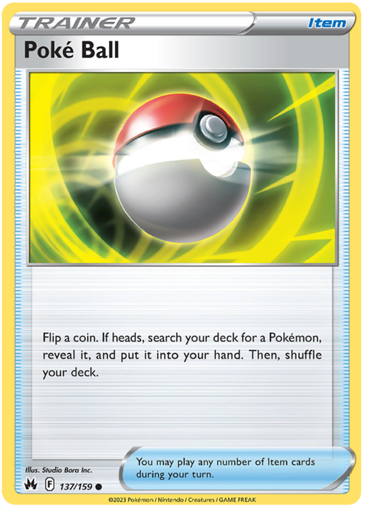 Sword and Shield Crown Zenith #137 Poké Ball