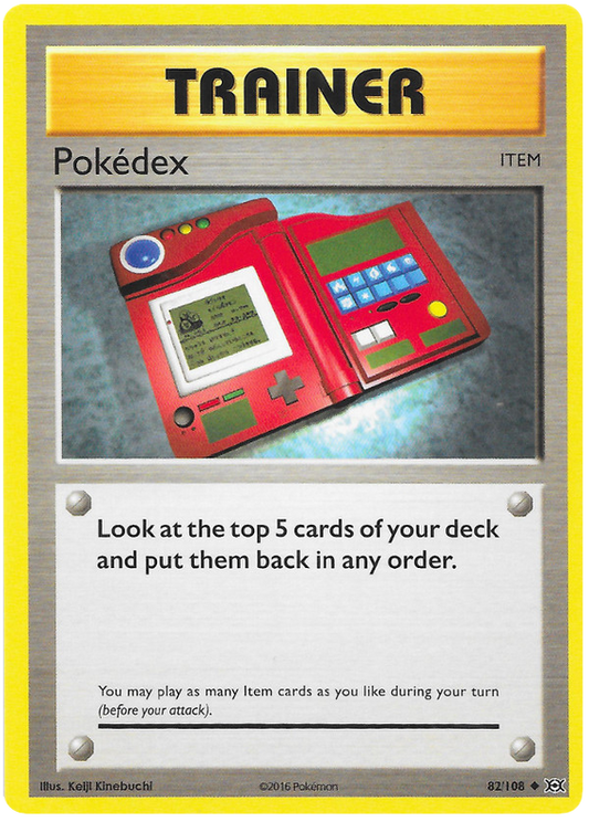 XY Evolutions 082  Pokedex