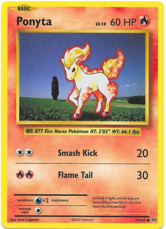 XY Evolutions 019  Ponyta