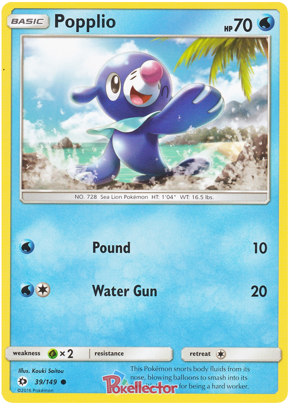 Sun and Moon Sun & Moon 039  Popplio