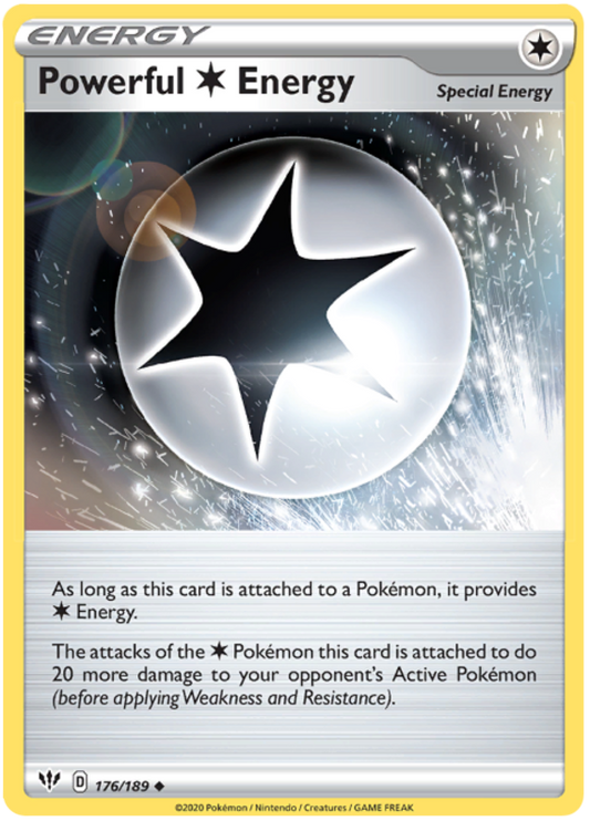 Sword and Shield Darkness Ablaze 176  Powerful Energy