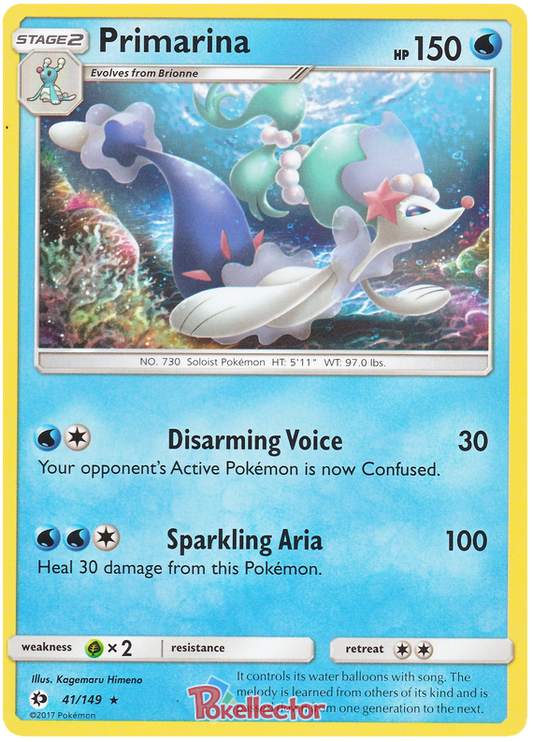 Sun and Moon Sun & Moon 041  Primarina
