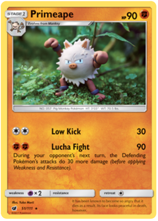 Sun and Moon Crimson Invasion 051  Primeape
