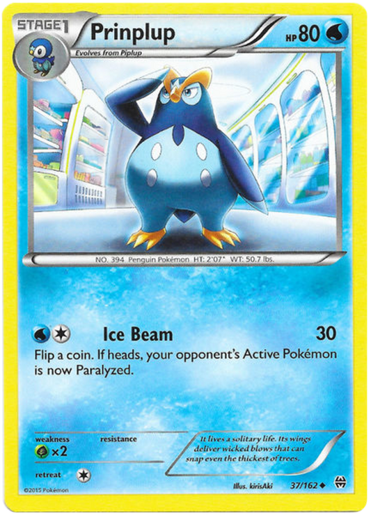 XY XY BREAKthrough 037  Prinplup