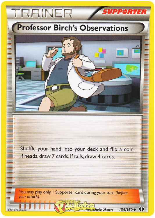 XY Primal Clash 134  Professor Birch's Observations