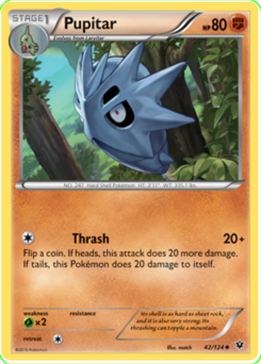 XY Fates Collide 042  Pupitar