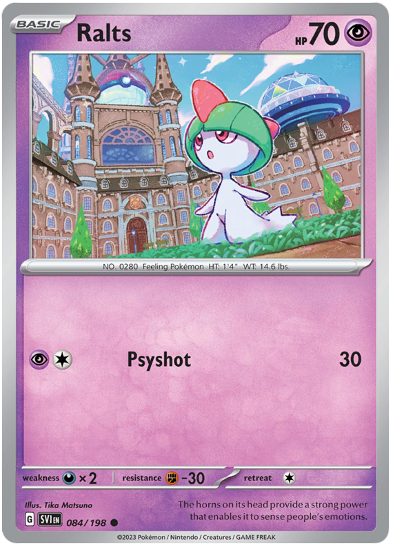 Scarlet and Violet Scarlet & Violet 084  Ralts