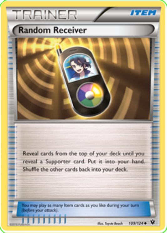 XY Fates Collide 109  Random Receiver