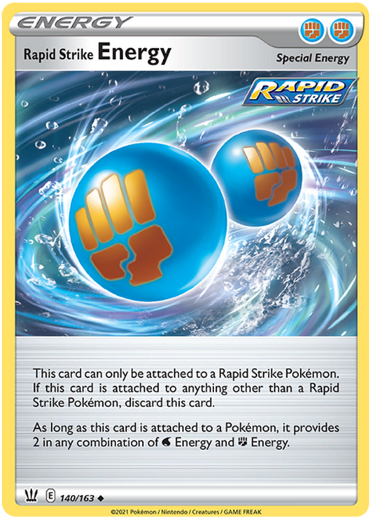 Sword and Shield Battle Styles 140  Rapid Strike Energy