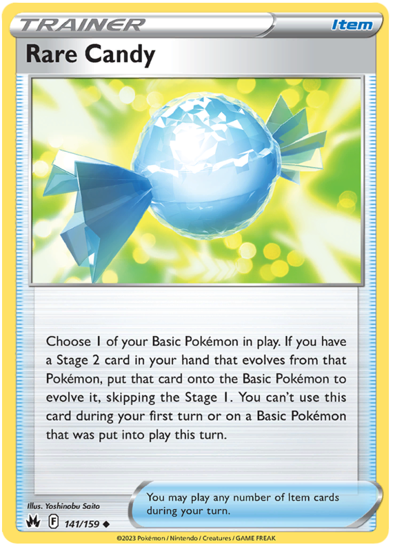 Sword and Shield Crown Zenith #141 Rare Candy