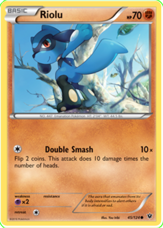 XY Fates Collide 045  Riolu