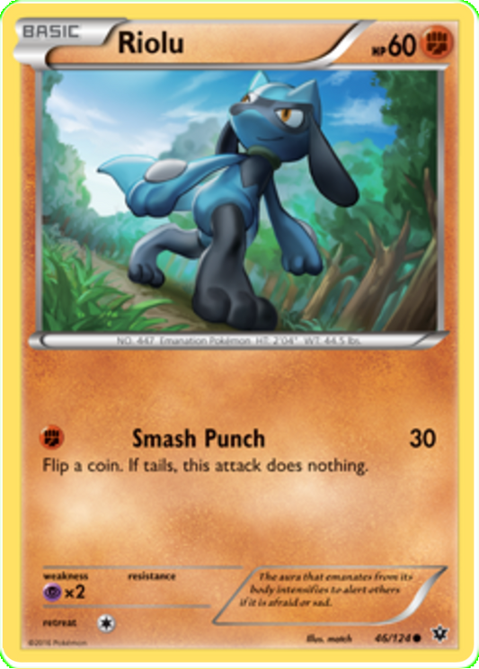 XY Fates Collide 046  Riolu