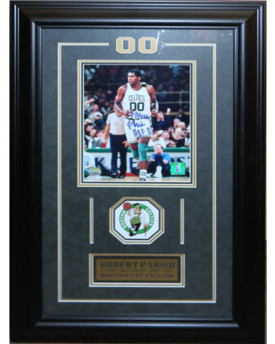 Robert Parish Signed Autographed 8x10 Framed