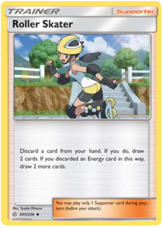 Sun and Moon Cosmic Eclipse 203  Roller Skater