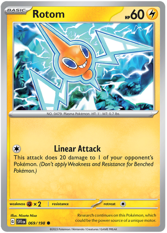 Scarlet and Violet Scarlet & Violet 069  Rotom
