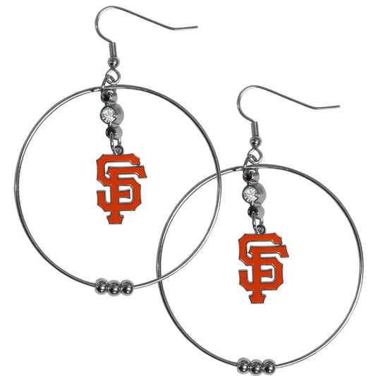 San Francisco Giants 2" Hoop Earrings