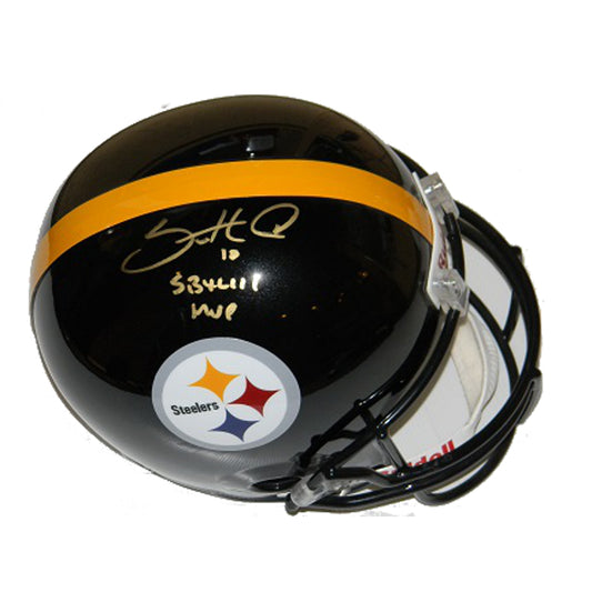 Santonio Holmes Pittsburg Steelers Signed Autographed 8x10 Framed