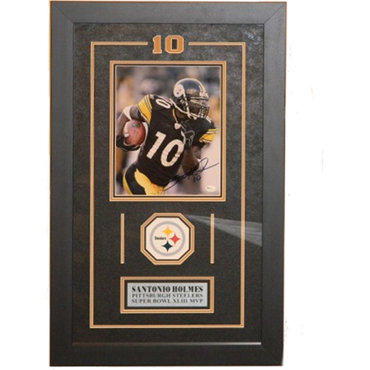 Santonio Holmes Signed Autographed Steelers Jersey