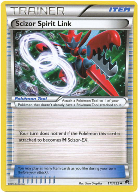 XY BREAKPoint 111  Scizor Spirit Link