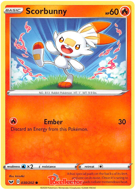 Sword and Shield Sword & Shield 030  Scorbunny