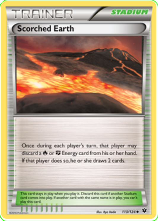XY Fates Collide 110  Scorched Earth