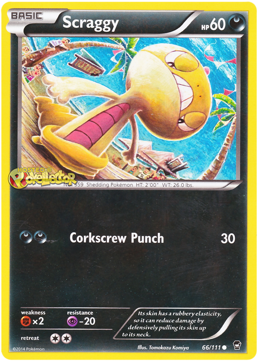 XY Furious Fists 066  Scraggy