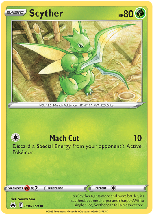 Sword and Shield Crown Zenith #6 Scyther