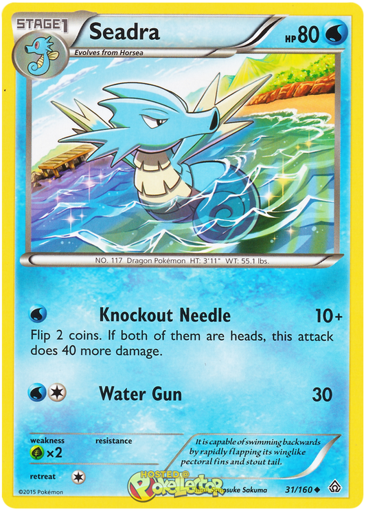 XY Primal Clash 031  Seadra