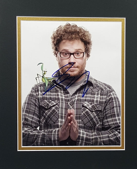 Seth Rogen Signed - Signed Autographed Kung Fu Panda 8X10 Photo