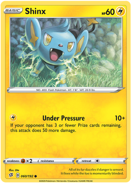 Sword and Shield Rebel Clash 060  Shinx